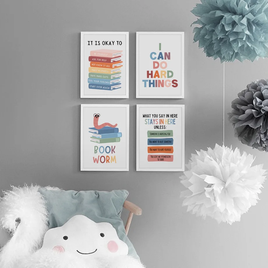 Kids Education Motivation - Kutipan tentang Pendidikan Bahasa Inggris, Poster