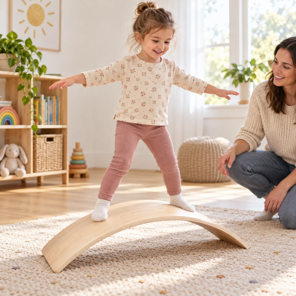 Papan Keseimbangan Kayu yang D - Kids Education Activities ulasan dan harga